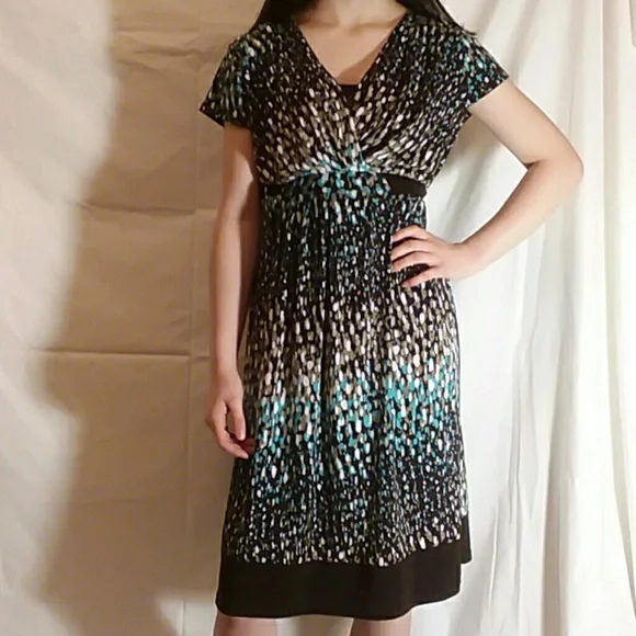 blue ombre maternity dress Patiently Waiting main image 0